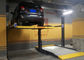Two Post Auto Parking Lift Auto Storage Lift Penghematan Aus